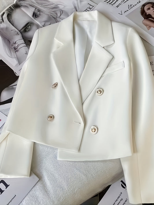 Elegant Long Sleeve Blazer For Office & Work