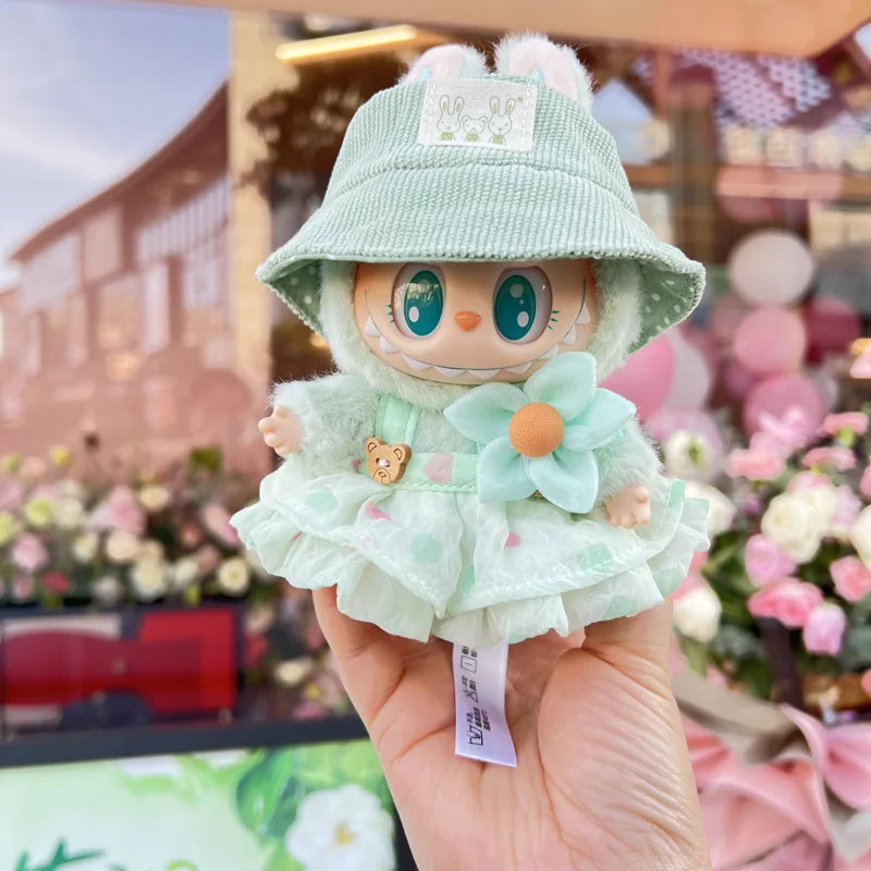 Cute Mini Plush Doll'S Clothes Outfit Accessories For Korea Kpop Exo Labubu II