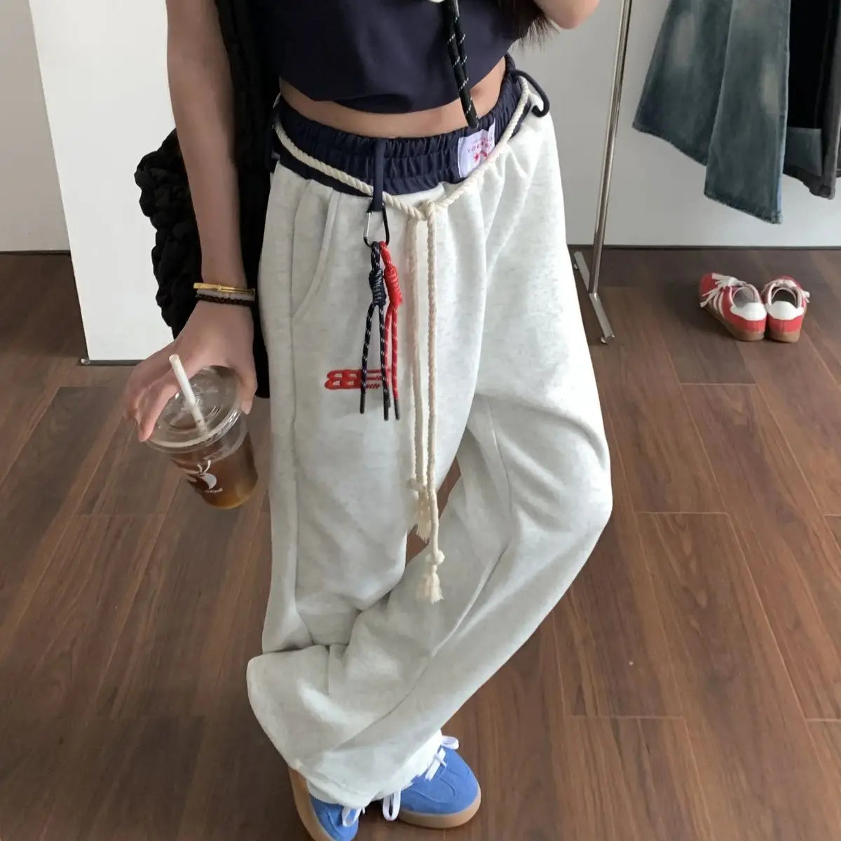 American Street Dance Hip-hop Sports Pants Men Women